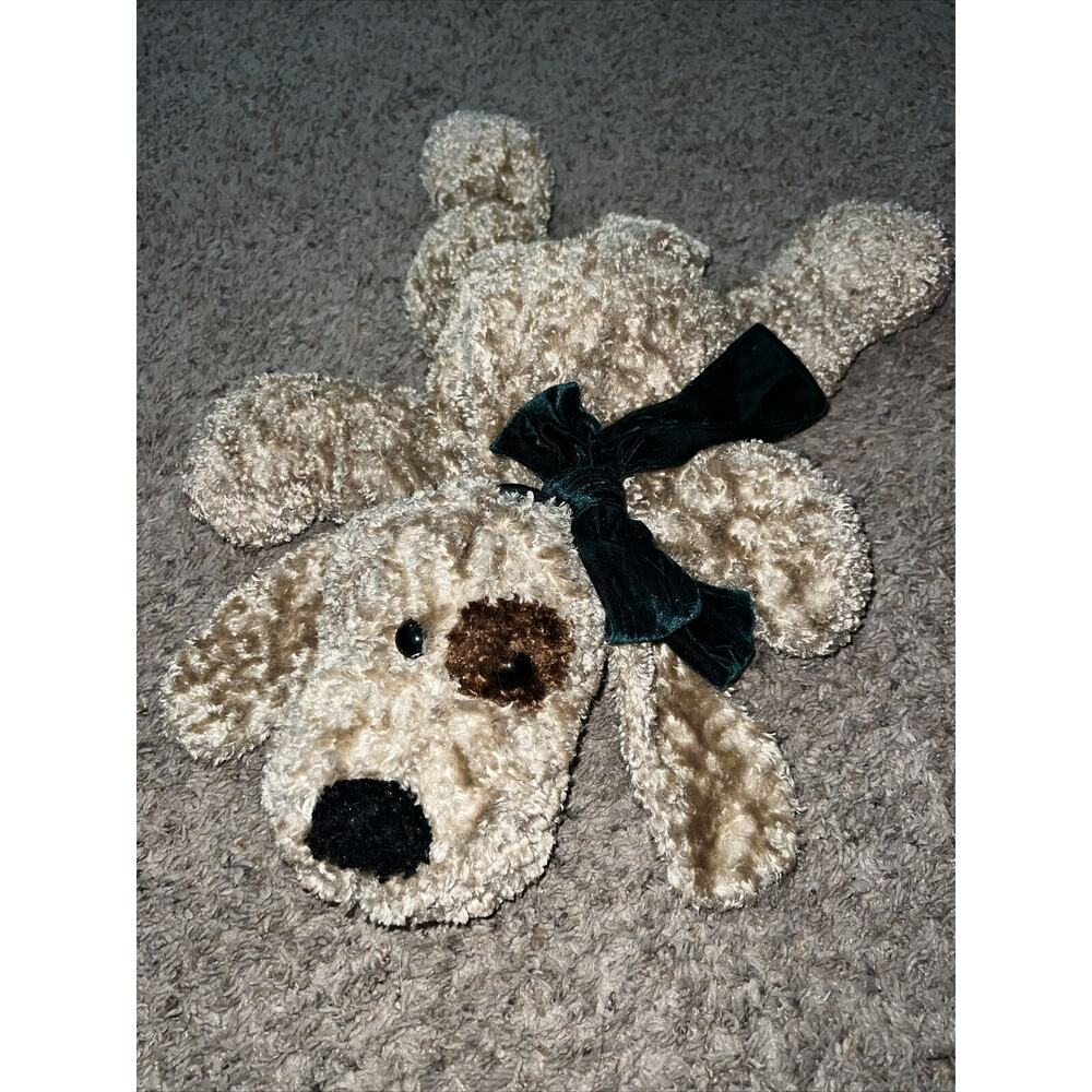 FRIENDZIES Target Tan Brown Puppy Dog 2002 Plush Stuffed‎ Animal Laying 18"